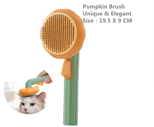 Pumpkin Pet Comb