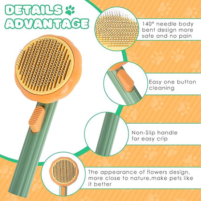 Pumpkin Pet Comb