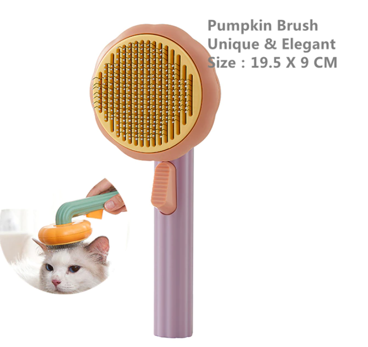 Pumpkin Pet Comb