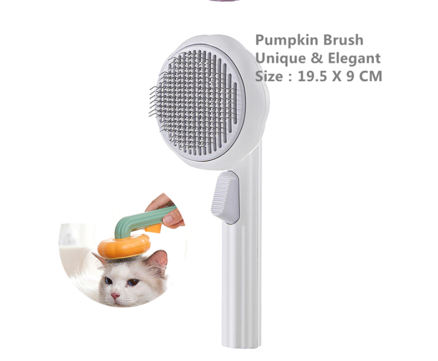 Pumpkin Pet Comb